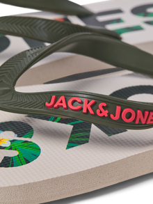 Jack & Jones Flip-flop papucs Ifjúsági -Olive Night - 12236507