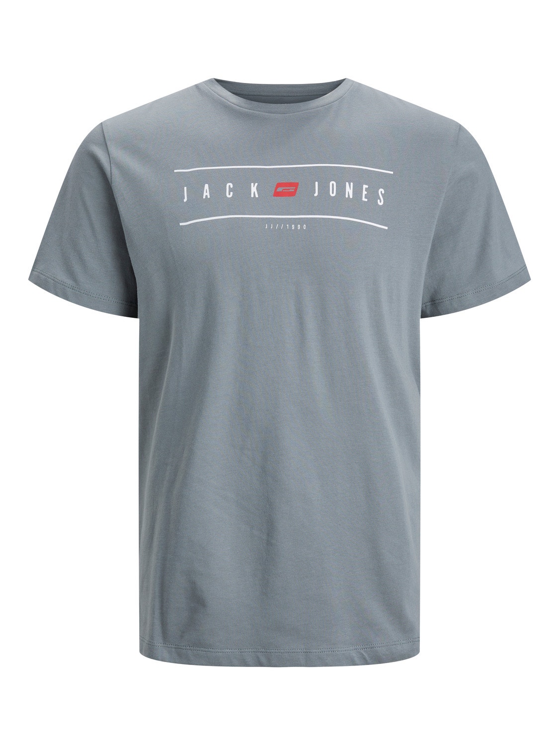 Jack & Jones Logo Rundhals T-shirt -Sedona Sage - 12236510