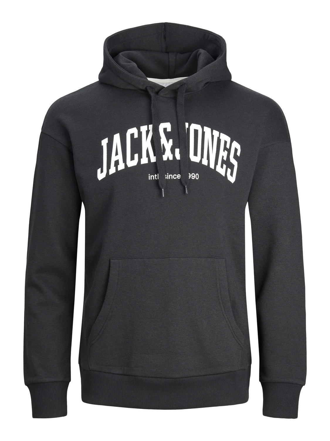 Jack & Jones Logo Hoodie -Black - 12236513