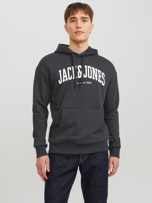 Jack & Jones Logo Hoodie - 12236513