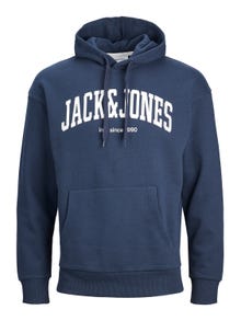 Jack & Jones Felpa con cappuccio Con logo -Navy Blazer - 12236513