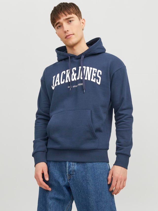 Jack & Jones Logo Hoodie - 12236513