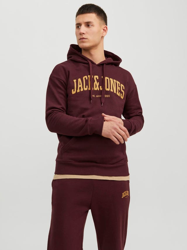 Jack & Jones Logo Hoodie - 12236513