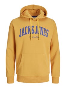 Jack & Jones Φούτερ με κουκούλα -Honey Gold - 12236513