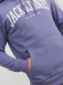 Jack & Jones Felpa con cappuccio Con logo -Twilight Purple - 12236513