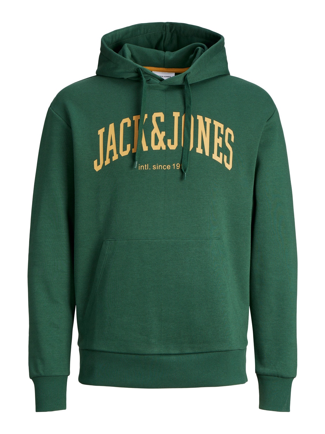 Jack & Jones Logó Kapucnis felső -Dark Green - 12236513