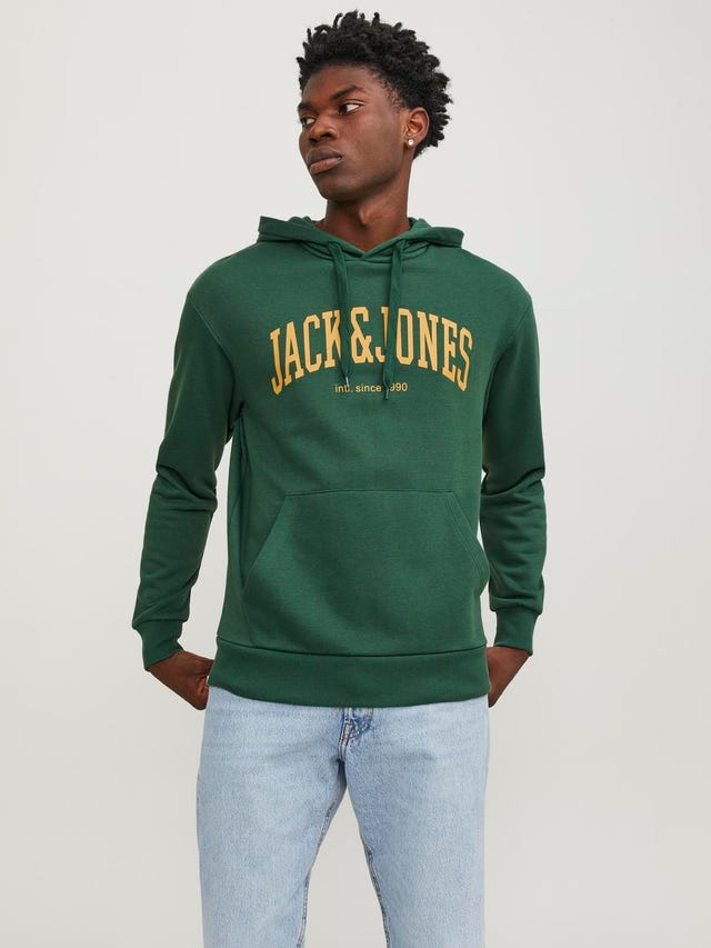 Jack & Jones Hoodie Logo - 12236513