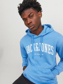 Jack & Jones Logo Hoodie -Pacific Coast - 12236513