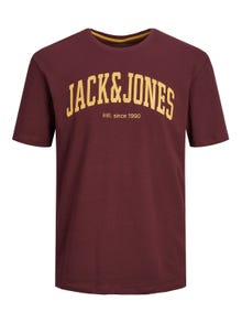 Jack & Jones T-shirt Logo Col rond -Port Royale - 12236514