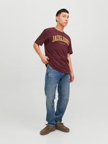 Jack & Jones Z logo Okrągły dekolt T-shirt -Port Royale - 12236514