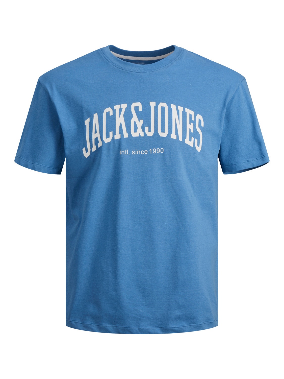 Jack & Jones Logo Ümmargune kaelus T-särk -Pacific Coast - 12236514