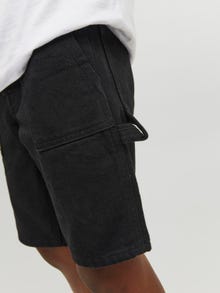 Jack & Jones Loose Fit Cargo Shorts Für jungs -Black Denim - 12236525