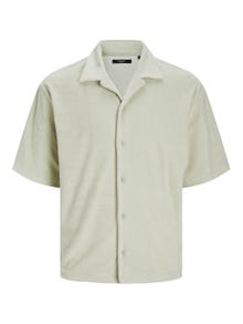 Jack & Jones Gładki Polo T-shirt -Green Tint - 12236581