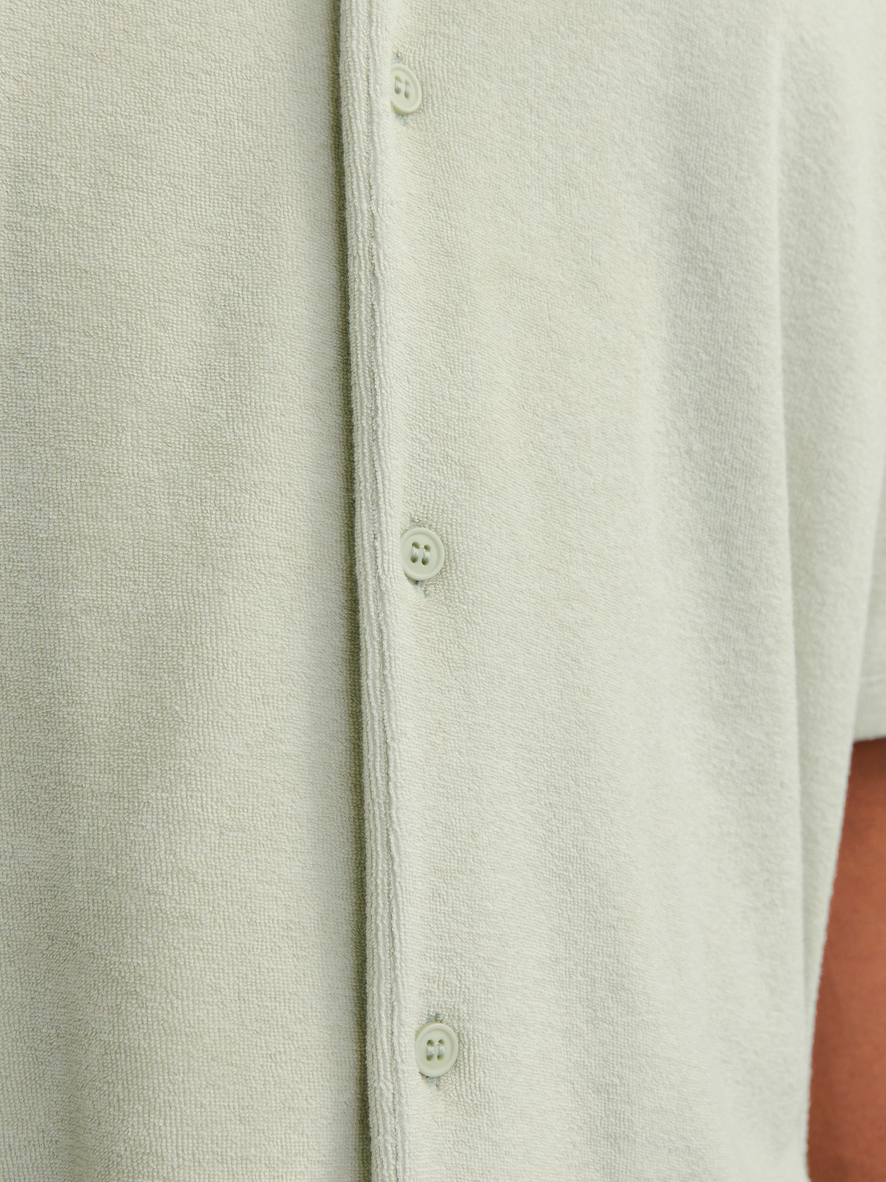 Jack & Jones Gładki Polo T-shirt -Green Tint - 12236581