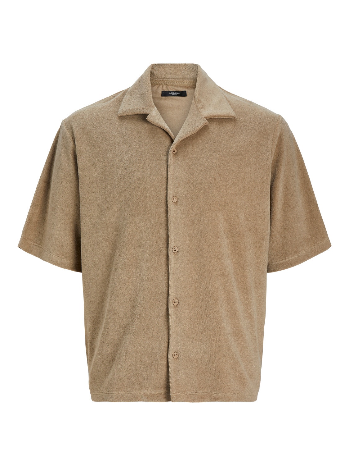 Jack & Jones Plain Polo T-shirt -Timber Wolf - 12236581