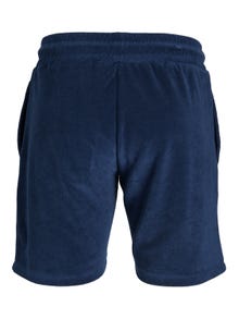 Jack & Jones Relaxed Fit Sweatstof shorts -Navy Blazer - 12236582