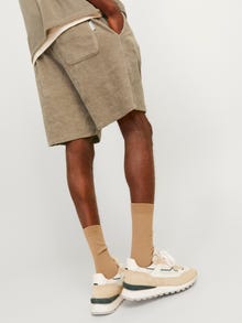 Jack & Jones Relaxed Fit Sweat-Shorts -Timber Wolf  - 12236582