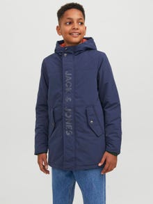 Jack & Jones Parkajakke Til drenge -Navy Blazer - 12236588