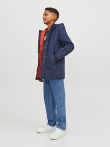 Jack & Jones Parkajakke Til drenge -Navy Blazer - 12236588