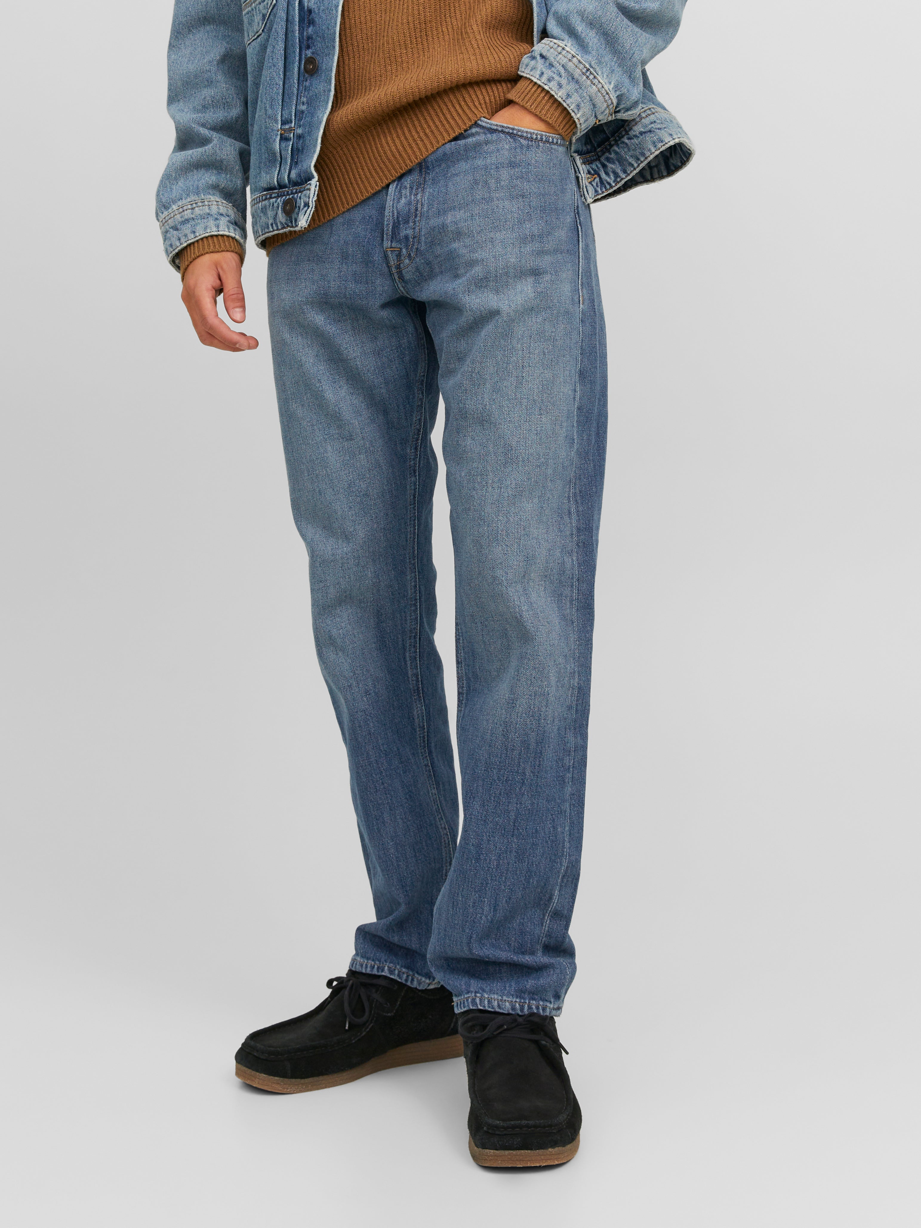 Jack & Jones JJICHRIS JJORIGINAL JOS 548 Relaxed Fit Jeans - 12236647