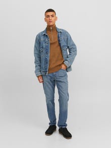 Jack & Jones JJICHRIS JJORIGINAL JOS 548 Relaxed fit farmer -Blue Denim - 12236647