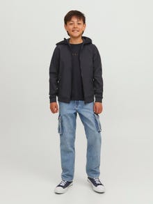 Jack & Jones Softshell bunda Junior -Black - 12236738