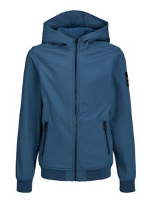 Jack & Jones Softshell bunda Junior -Ensign Blue - 12236738