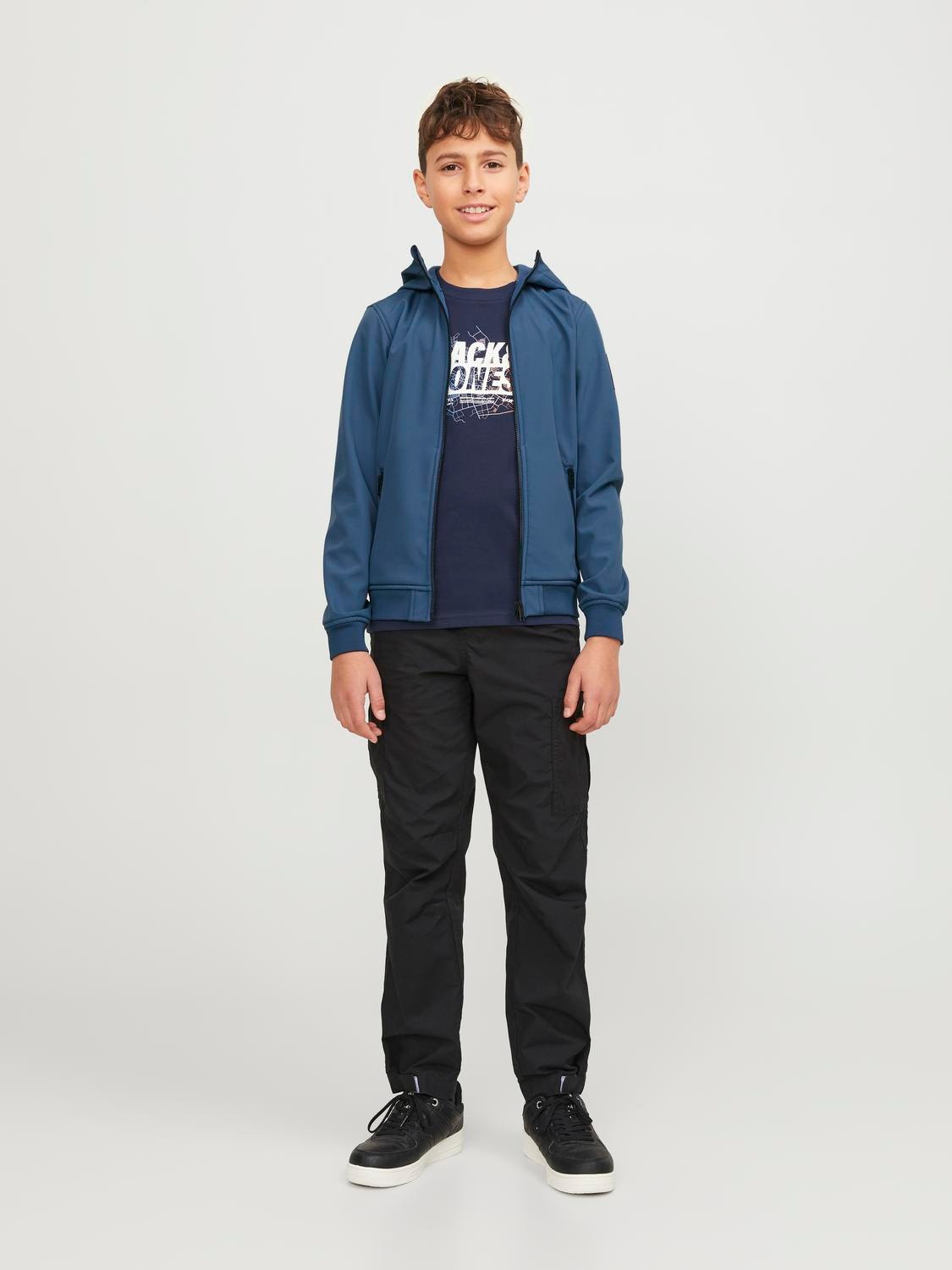 Jack & Jones Chaqueta softshell Para chicos -Ensign Blue - 12236738