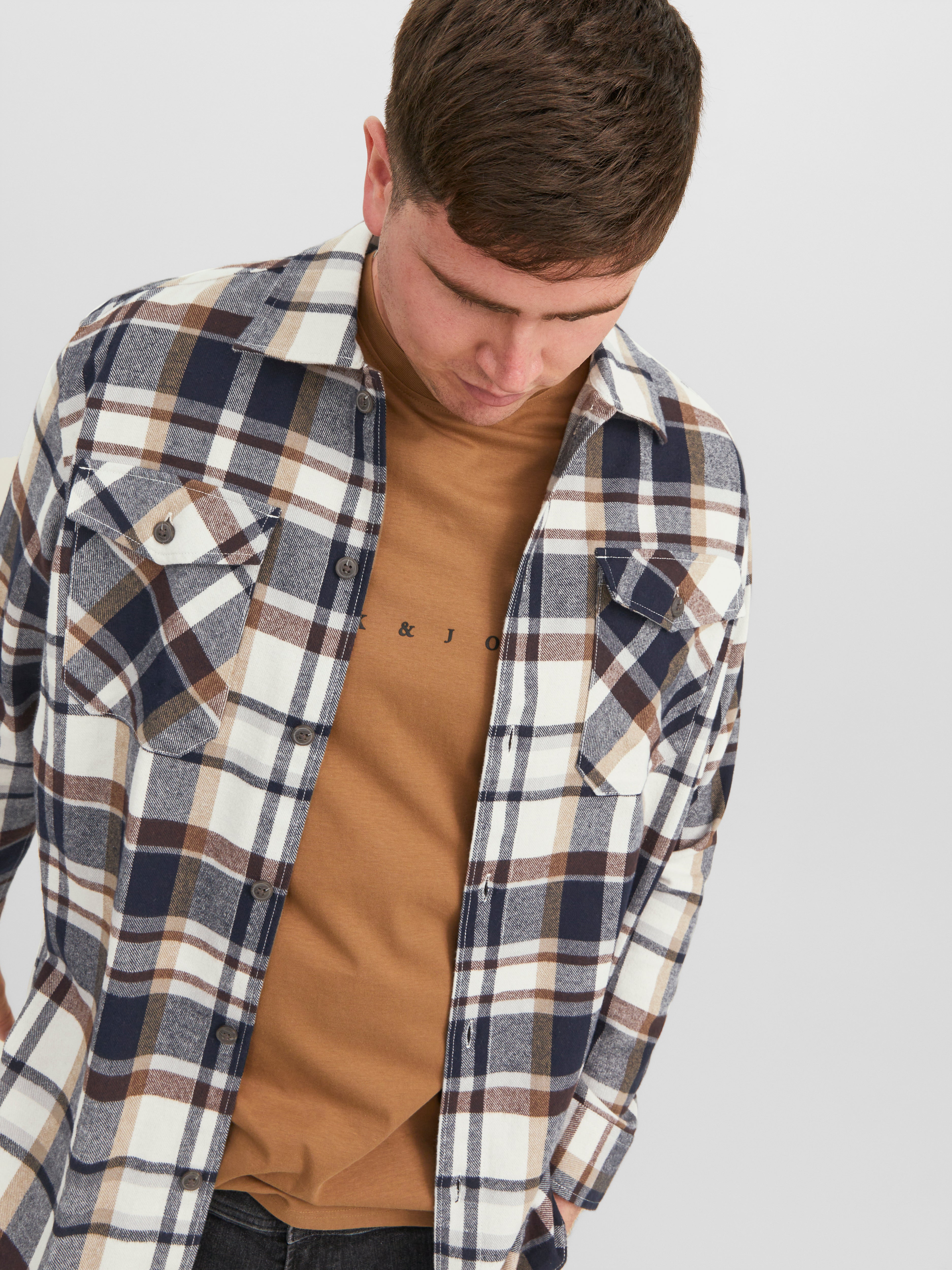 Jack & Jones Plus Size Comfort Fit Overshirt - 12236741