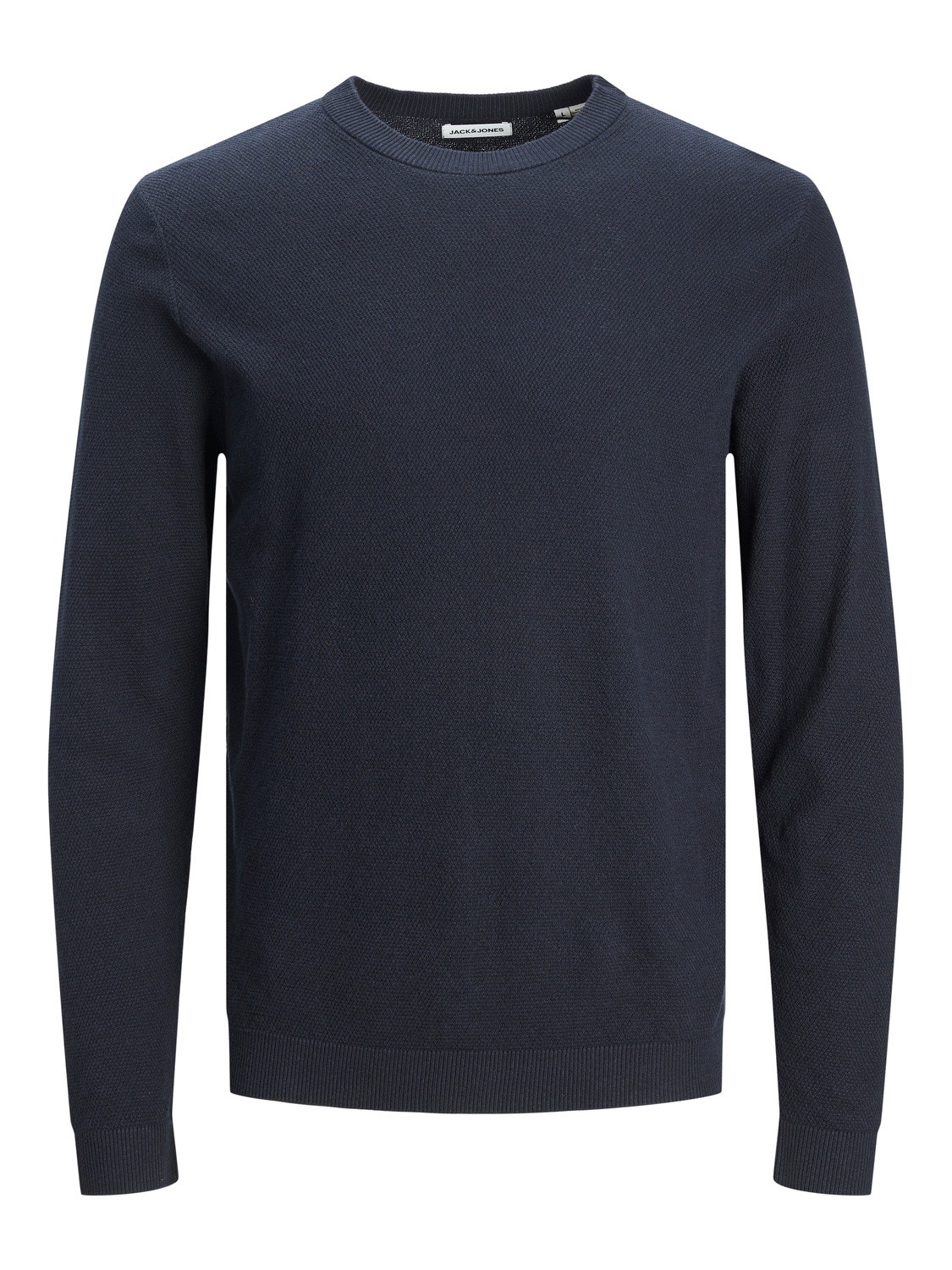 Jack & Jones Pull en maille à col rond -Black - 12236766