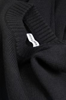 Jack & Jones Ühevärviline Meeskonnakaelusega džemper -Black - 12236774