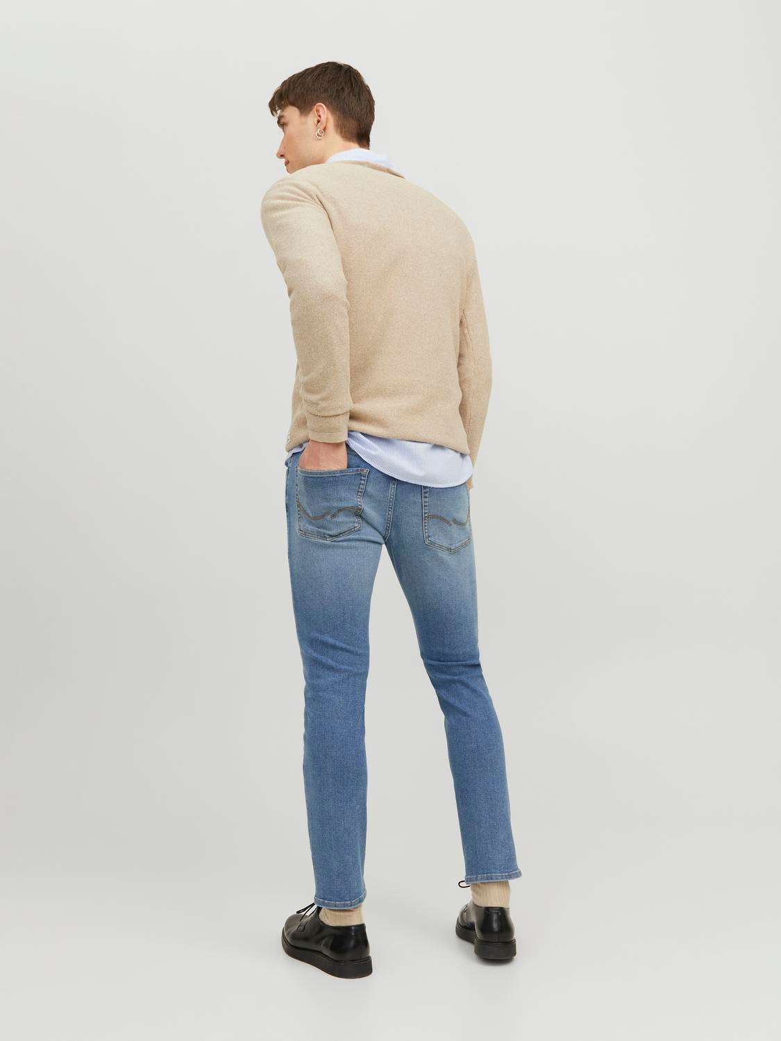 Jack & Jones JJIGLENN JJORIGINAL MF 770 Jean slim -Blue Denim - 12236777