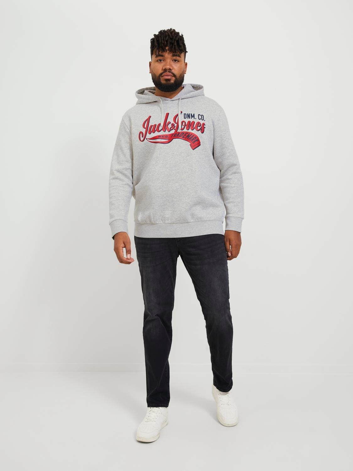 Plus Size Logo Hoodie