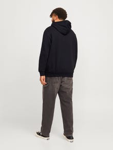 Jack & Jones Plus Size Z logo Bluza z kapturem -Black - 12236806