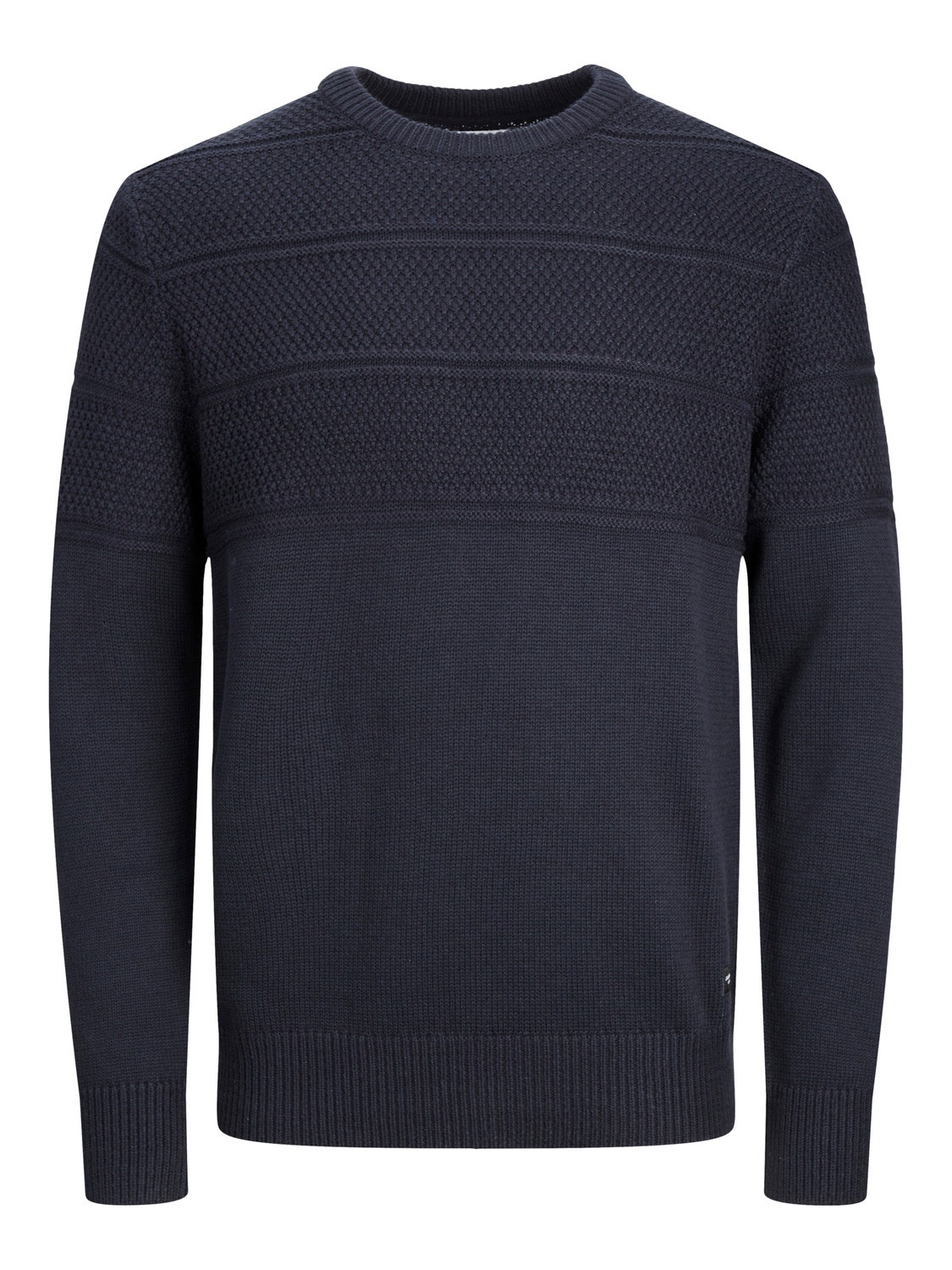 Jack & Jones Einfarbig Strickpullover mit Rundhals -Salute - 12236810