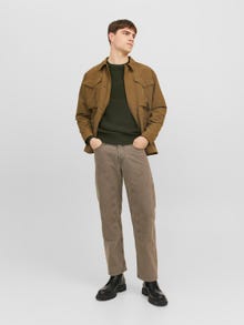 Jack & Jones Vienspalvis Apatinis megztinis -Rosin - 12236810