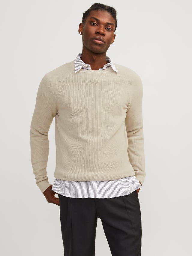 Jack & Jones Plain Knitted pullover - 12236815