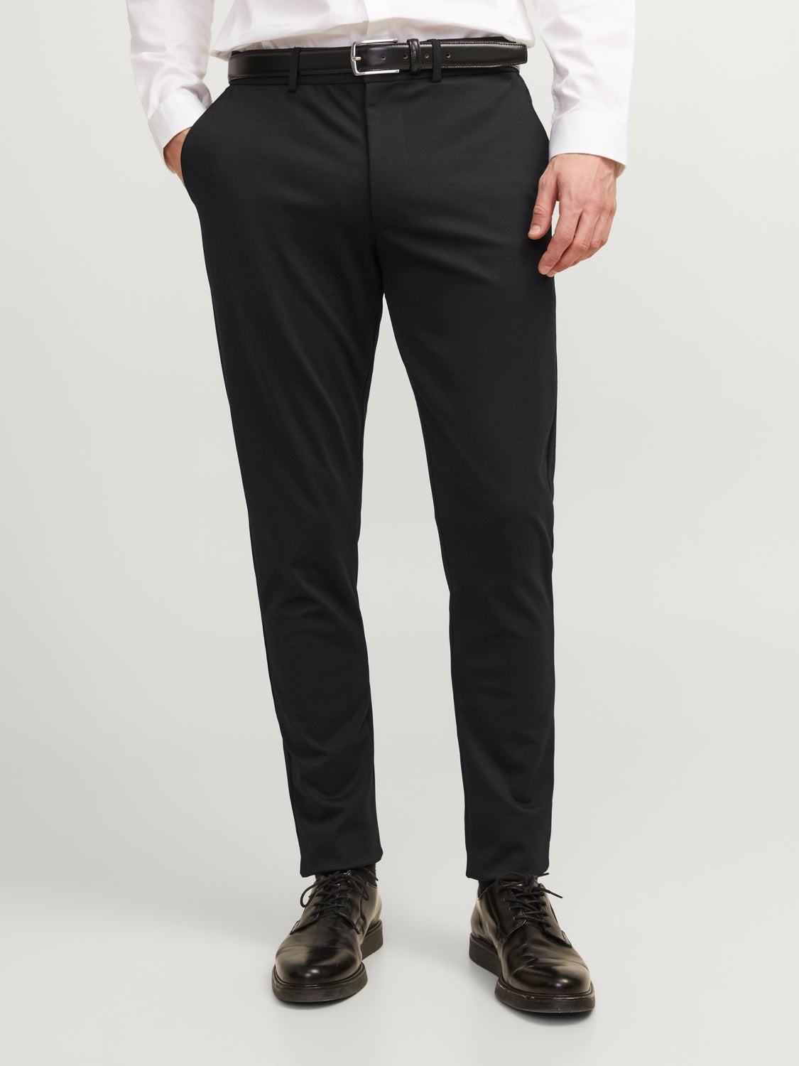 Stradivarius slim tailored trousers in ecru | ASOS