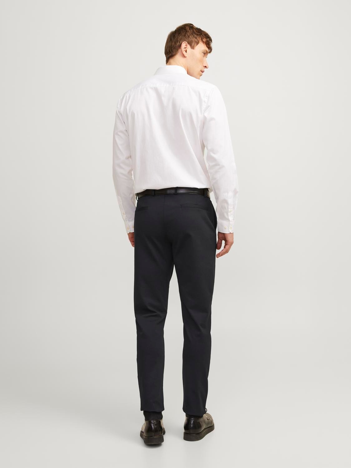 Jack & Jones JPRBLABECK Slim Fit Eleganckie spodnie -Black - 12236842