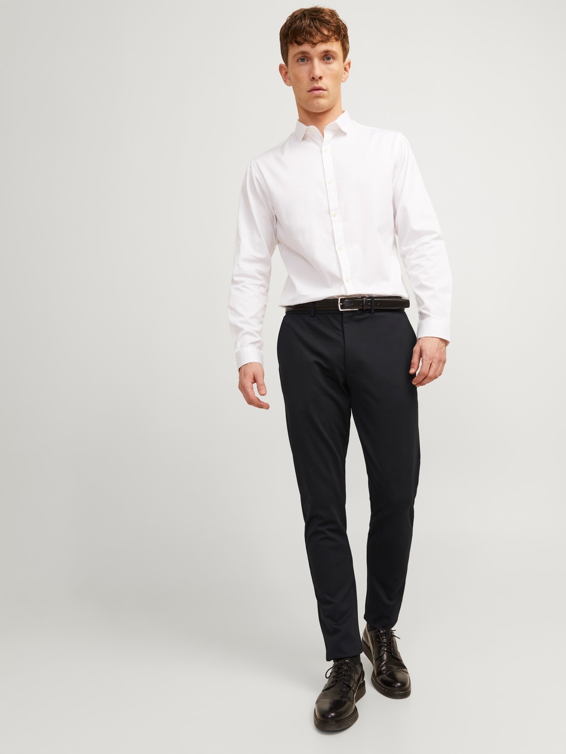 Jack & Jones JPRBLABECK Slim Fit Eleganckie spodnie -Black - 12236842