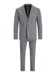 Jack & Jones JPRBLABECK Regular Fit Anzug -Grey Melange - 12236846