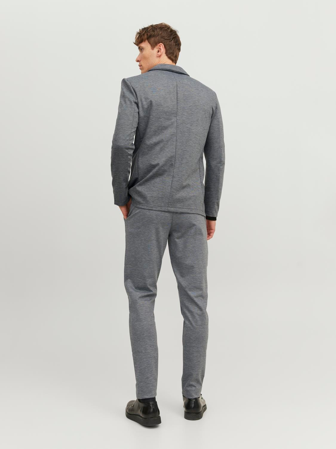 Jack & Jones JPRBLABECK Regular Fit Anzug -Grey Melange - 12236846