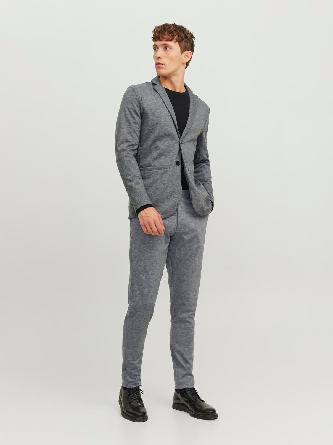 JPRBLABECK Regular Fit Suit | Medium Grey | Jack & Jones®