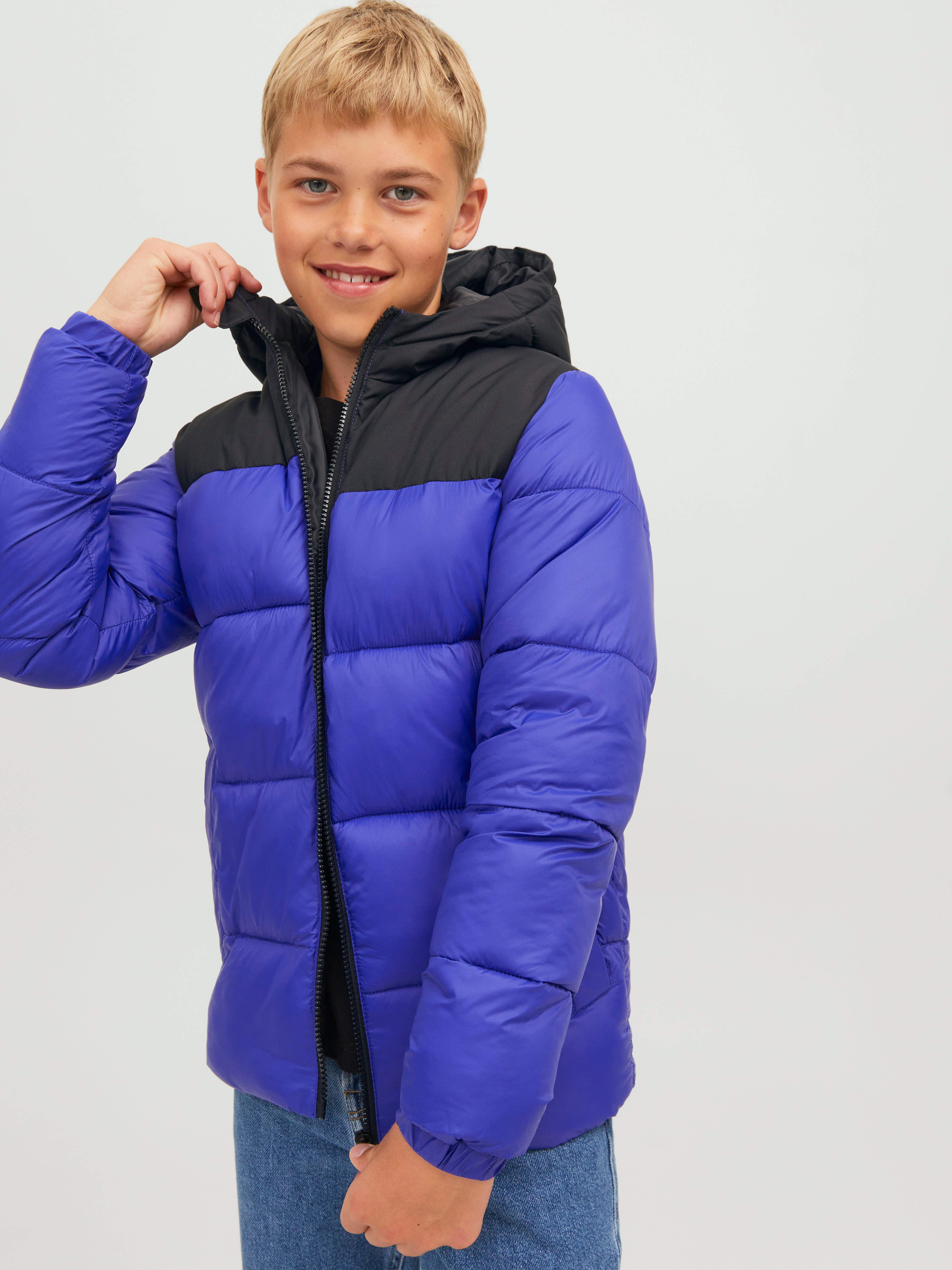 JACK&JONES JUNIOR Jungen Pufferjacke - Dänische Qualität Für Jungs