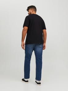 Jack & Jones Plus Size T-shirt Stampato -Black - 12236899