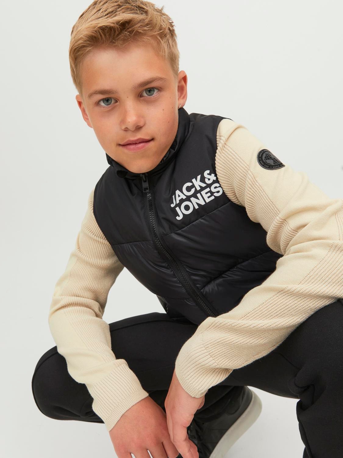 Jack & Jones Vest Junior -Black - 12236914