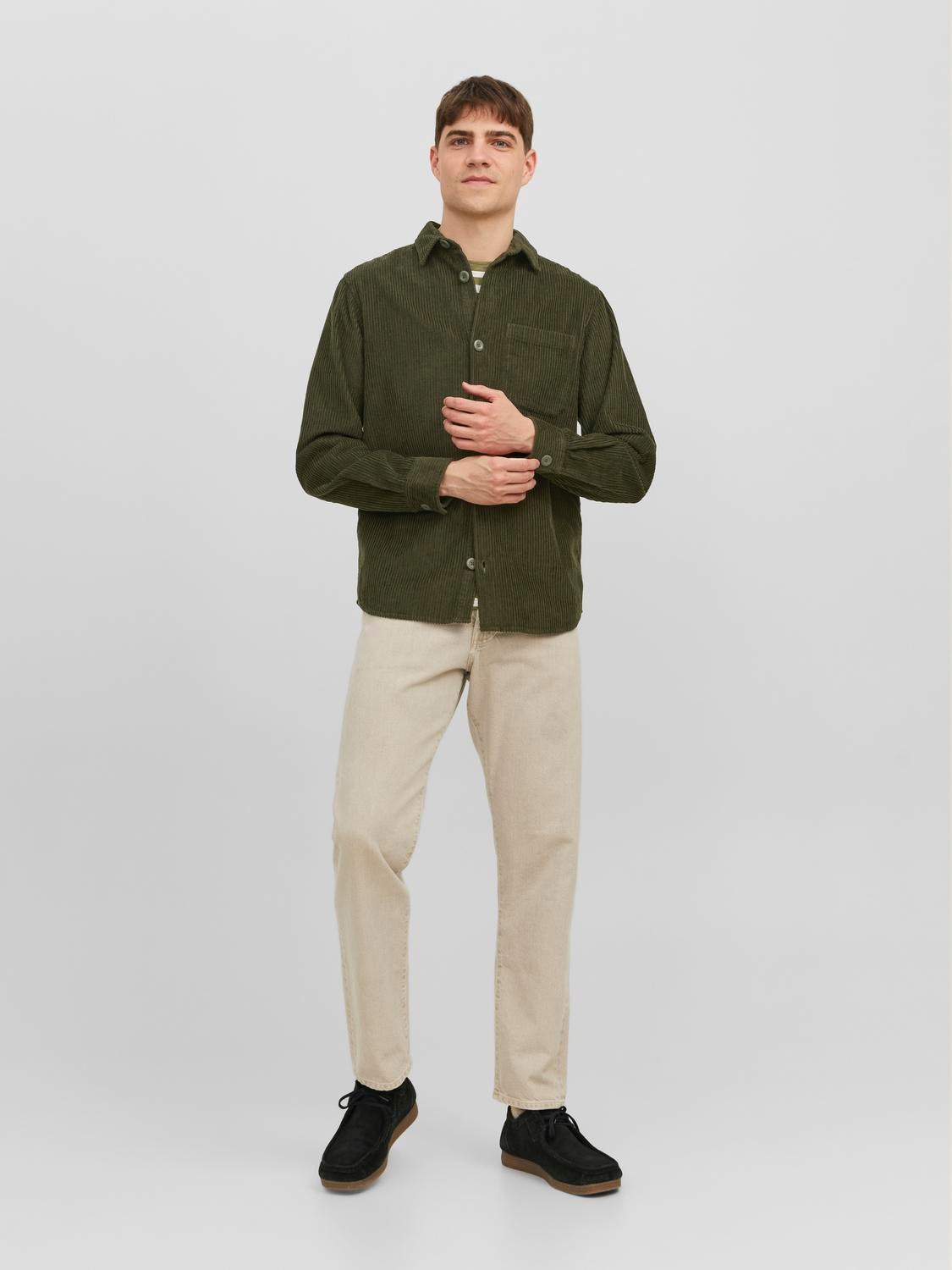 Jack & Jones Comfort Fit Húzóka -Forest Night - 12236938