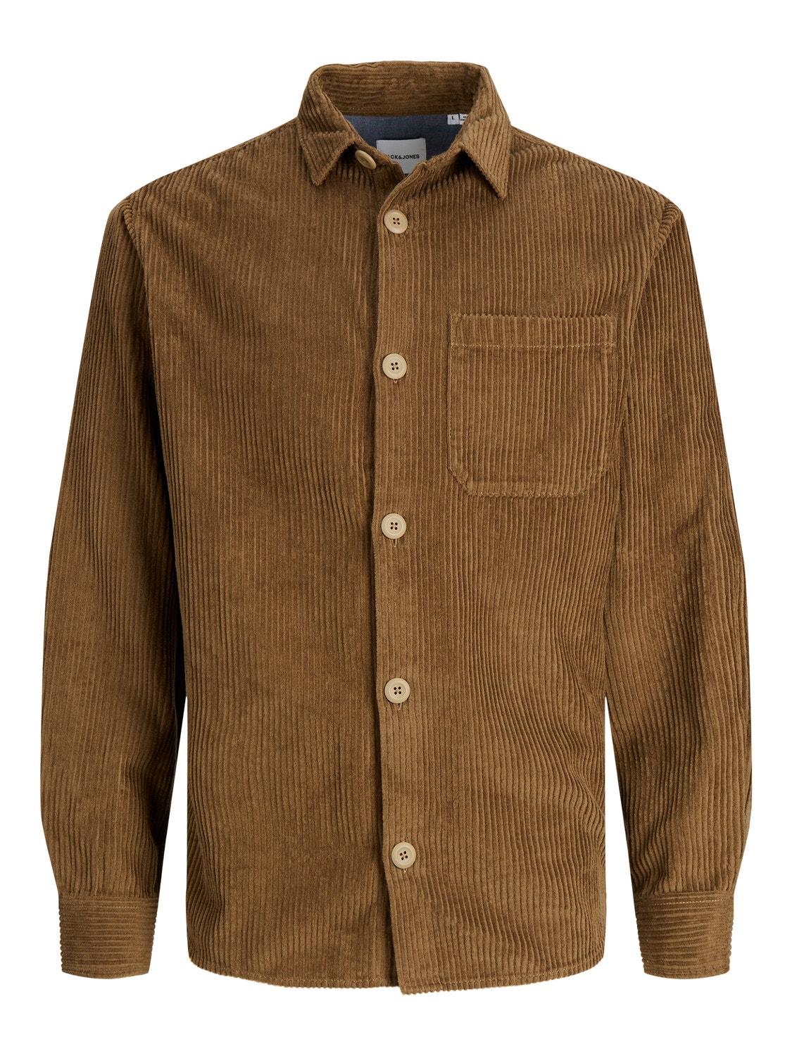 Jack & Jones Comfort Fit Overshirt -Otter - 12236938