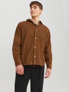 Jack & Jones Comfort Fit Overshirt -Otter - 12236938