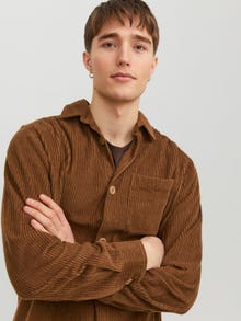 Jack & Jones Comfort Fit Overshirt -Otter - 12236938